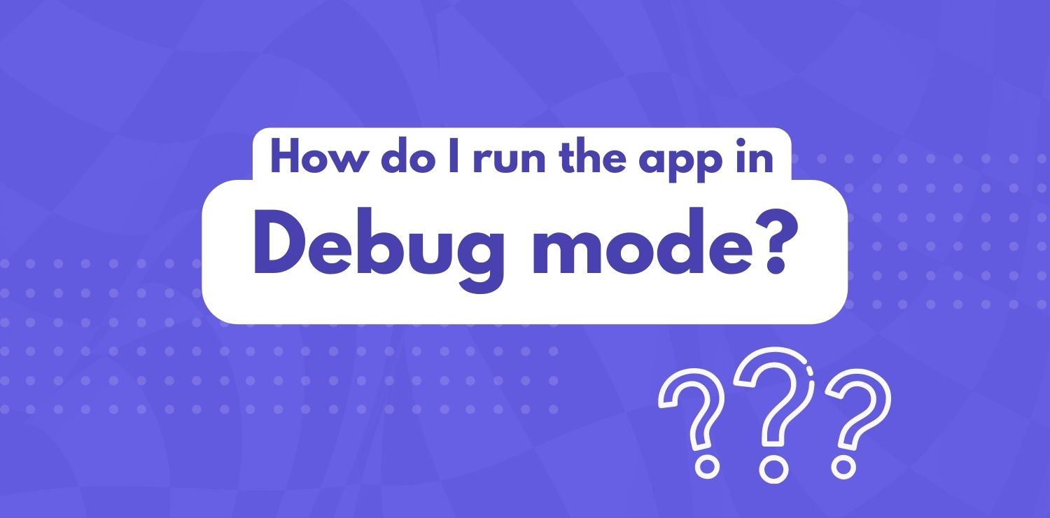 How do I run the F1Laps Telemetry App in debug mode?
